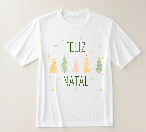 Camiseta Feliz Natal Estilo e Alegria para o Fim de Ano - foto 1
