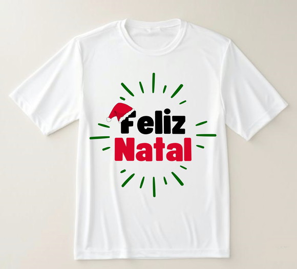 Camiseta Feliz Natal Unissex - foto 1