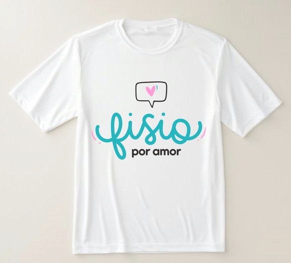 Camiseta Fisioterapia Fisio Por Amor - foto 1