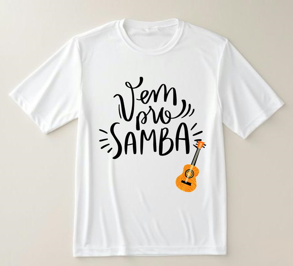 Camiseta Vem Pro Samba - foto 1