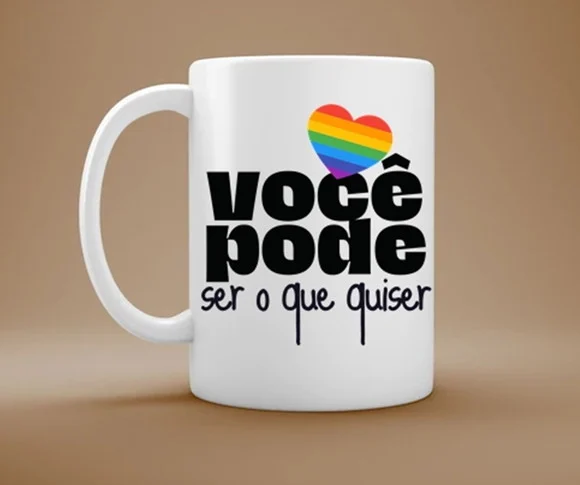 Caneca Lgbtqia+ Você Pode Ser o Que Quiser - foto 1