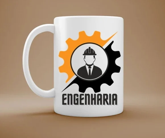 Caneca Profissão Engenharia Presente para Engenheiro - foto 1