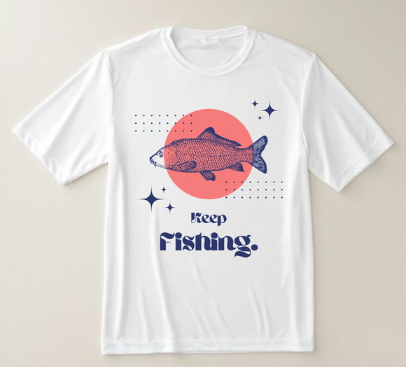 Camiseta Pesca Keep Fishing - Aventura e Estilo - foto 1