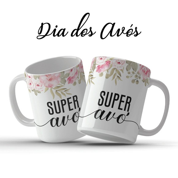 Caneca Presente Super Avó - foto 1