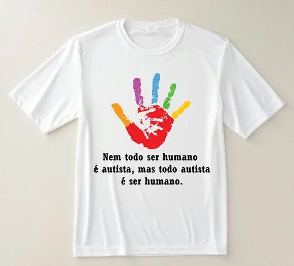Camiseta Inclusiva Conscientização Sobre o Autismo - foto 1