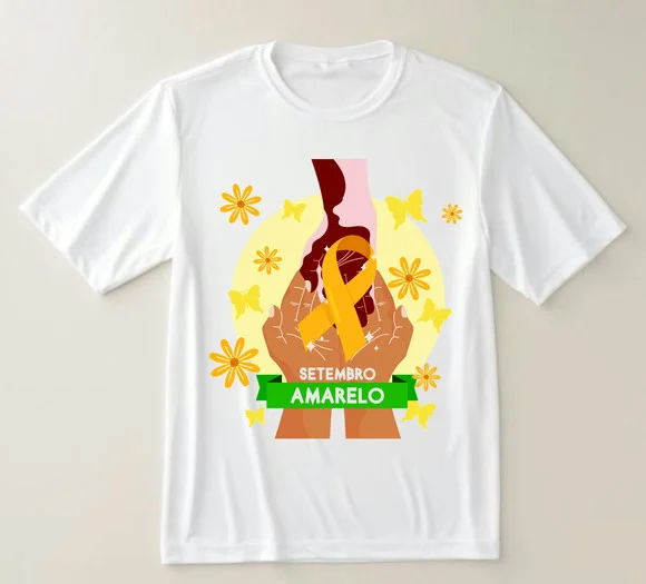 Camiseta Setembro Amarelo Juntos pela Vida - foto 1