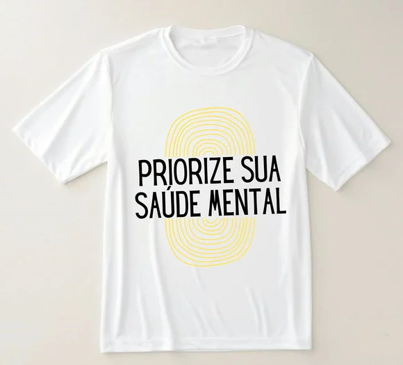 Camiseta Setembro Amarelo Priorize Sua Saúde Mental - foto 1