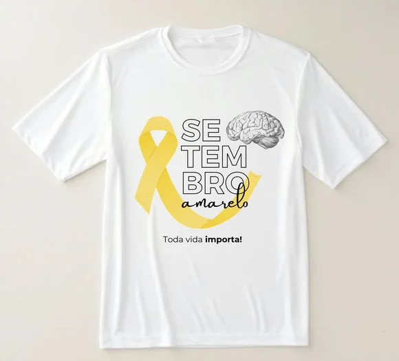 Camiseta Setembro Amarelo Toda Vida Importa - foto 1
