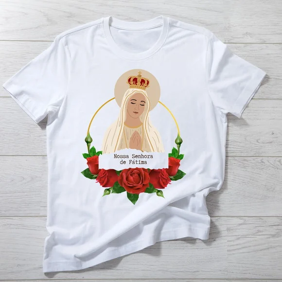 Camiseta Nossa Senhora de Fátima - foto 1