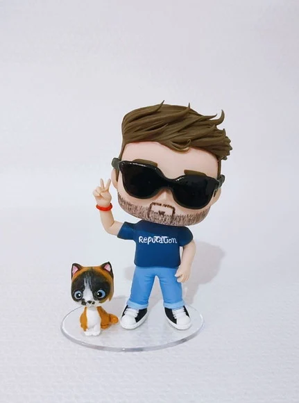 Funko Pop Personalizado com Pet / Gatinho - foto 1