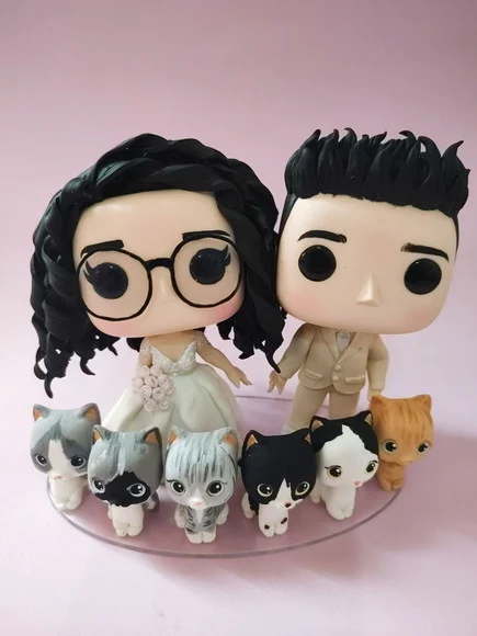 Funko Pop Noivinhos com Gatinhos - foto 1