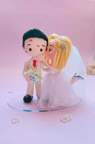 Noivos Fofinhos Biscuit - foto 1