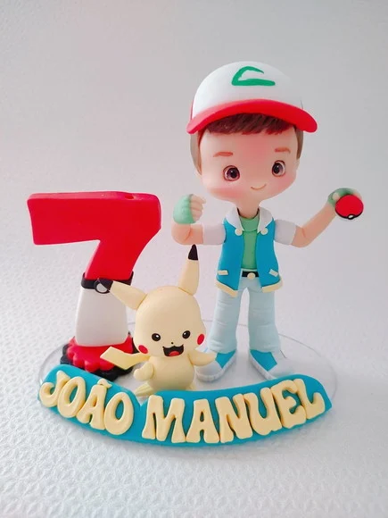Topo de Bolo Pokémon - foto 1