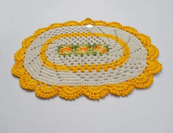 Tapete em Croche Square Color Avl02