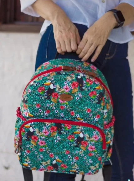 Mochila Marina m Maternidade e Escolar