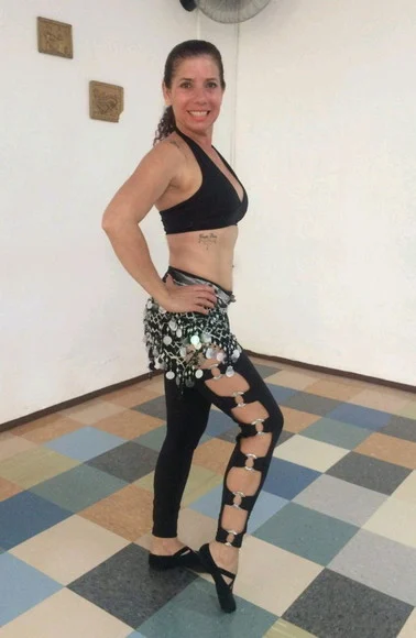 Conjunto de Calça e Top para Dança do Ventre - foto 1