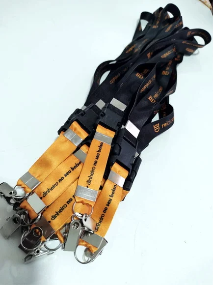 Cordões para Crachá Personalizado Premium(crachá,credencial) - foto 1