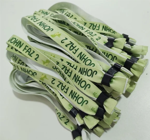 Pulseiras Personalizadas de Tecido - foto 1