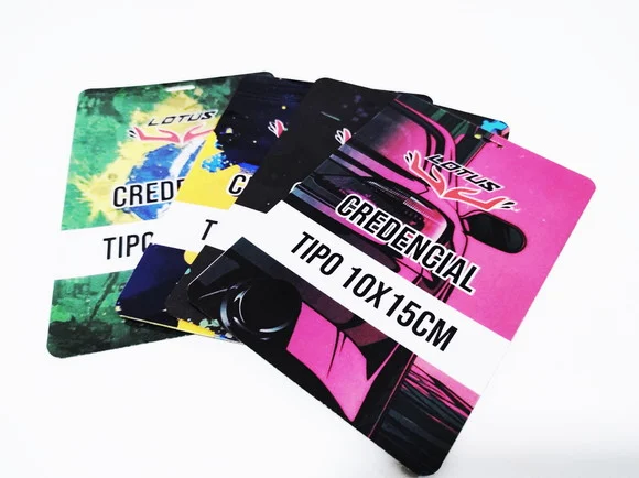 Credencial Personalizada 9x13 para Eventos Festas Shows 15un - foto 1