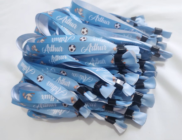 Pulseiras Personalizadas de Tecido Festas e Eventos ! - foto 1
