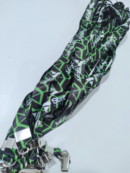 Cordão para Crachá Personalizado Festas e Eventos 20mm - foto 1