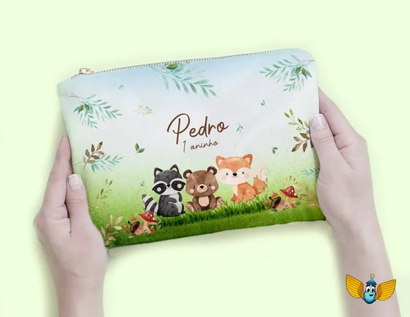 Necessaire Amigos da Floresta - foto 1