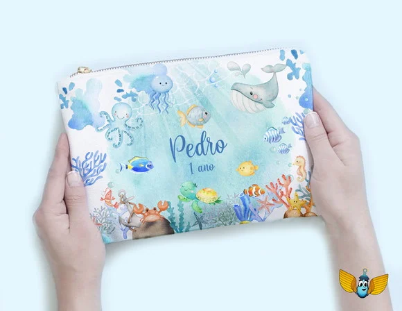 Necessaire Fundo do Mar Cute - foto 1