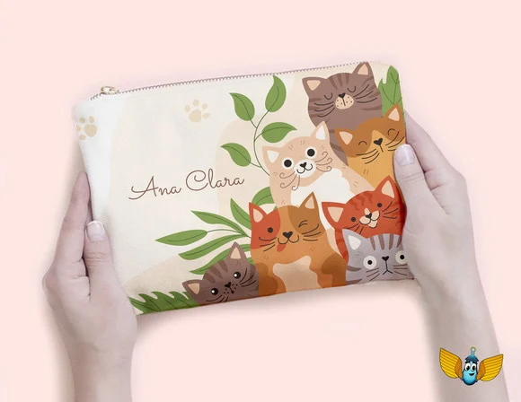 Necessaire Gatinhos - foto 1