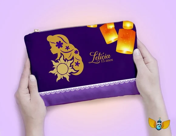 Necessaire Rapunzel 15 Anos - foto 1