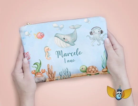Necessaire Fundo do Mar - foto 1