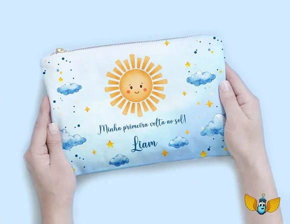 Necessaire Primeira Volta ao Sol - foto 1