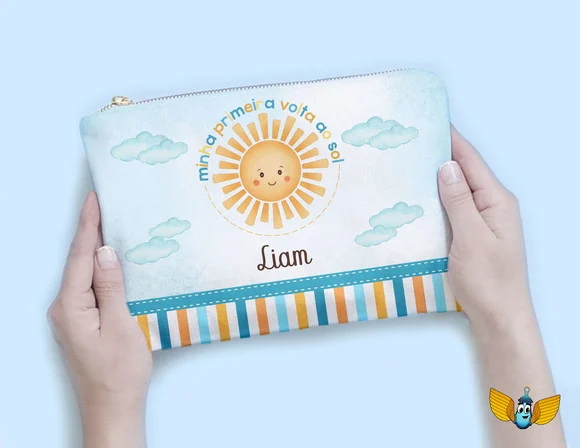 Necessaire Primeira Volta ao Sol - foto 1