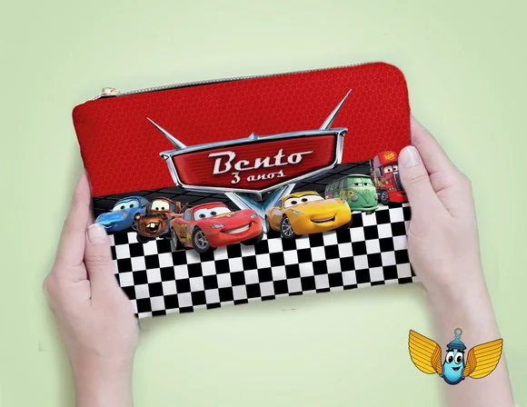 Necessaire Carros Disney - Personalizado