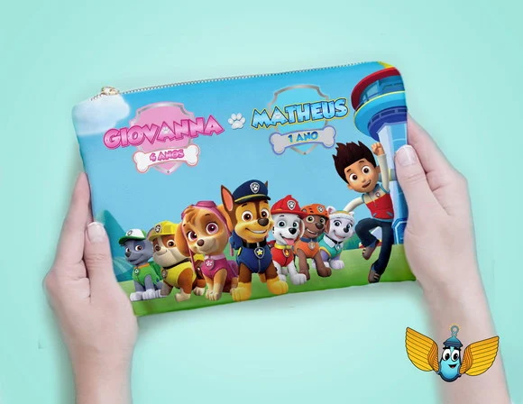 Necessaire Patrulha Canina - Personalizada