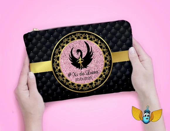 Necessaire Cisne Negro Personalizado