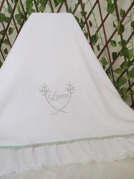 Manta Berço Maternidade Personalizada - Linha Clássica - foto 1