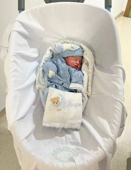 Manta Berço Maternidade e Fralda de Boca - Personalizado - foto 1