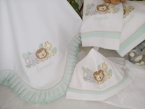Kit de Maternidade Personalizado - Enxoval de Bebê