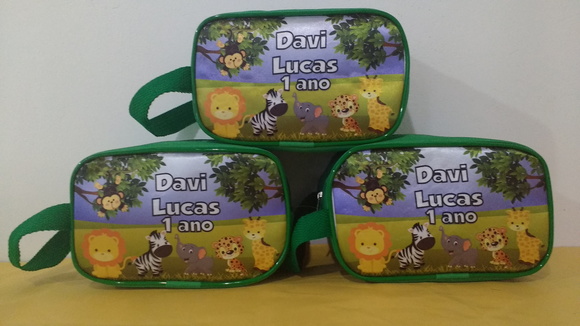 Necessaires Personalizadas Safari Pedido Raquel - foto 1