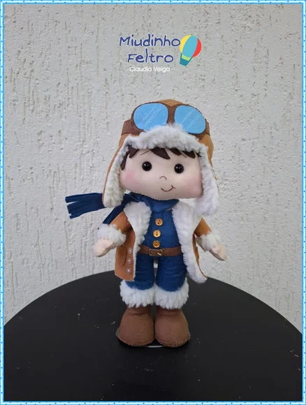 Aviador em Feltro - foto 1