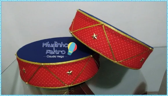 Tambor Porta Doces - 25 cm - foto 1