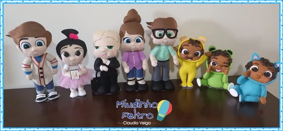 Família Poderoso Chefinho 8 Peças - foto 1