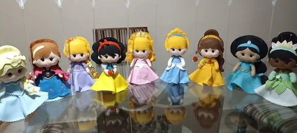 Centro de Mesa Princesas - foto 1