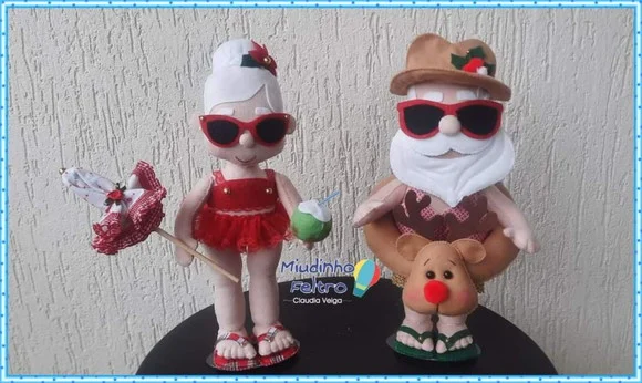 Papai e Mamãe Noel Tropical - foto 1