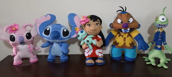 Kit Lilo e Stitch em Feltro - foto 1