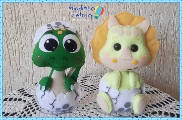 Dinossauros Baby Feltro - foto 1