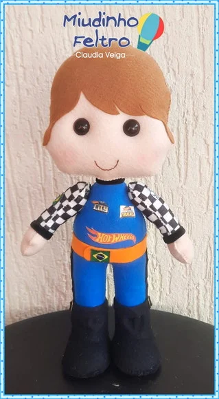 Boneco Piloto Hot Wheels - foto 1