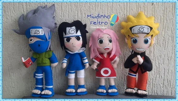Kit Naruto em Feltro - foto 1