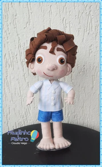 Luca -boneco em Feltro - foto 1