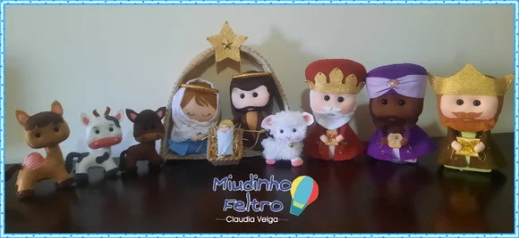 Presépio Natal - Sagrada Família 11 Peças - foto 1